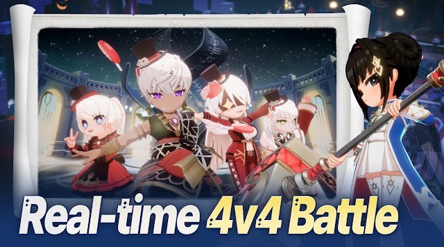 Tham gia các trận đấu 4v4 thời gian thực