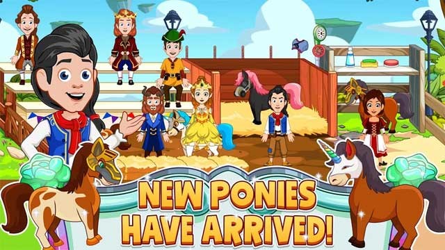 Bé thậm chí có thể cưỡi một con ngựa và đi du hành khắp vương quốc Wonderland: Beauty & Beast