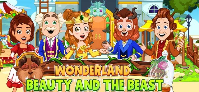 Game mô phỏng truyện cổ tích Người đẹp và Quái vật cho bé - Wonderland: Beauty & Beast