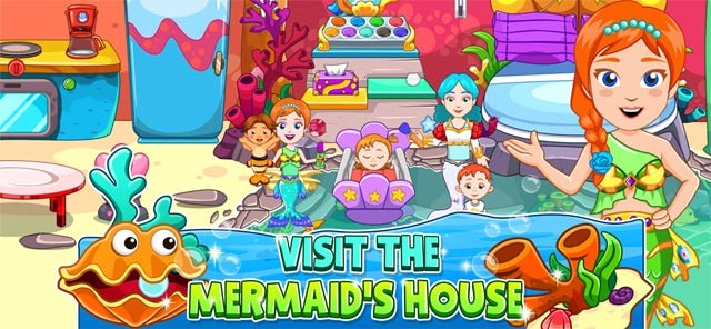 Ghé thăm nhà ở của nàng tiên cá