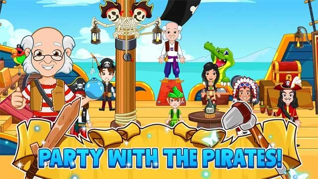 Tổ chức tiệc với những tên cướp biển thân thiện