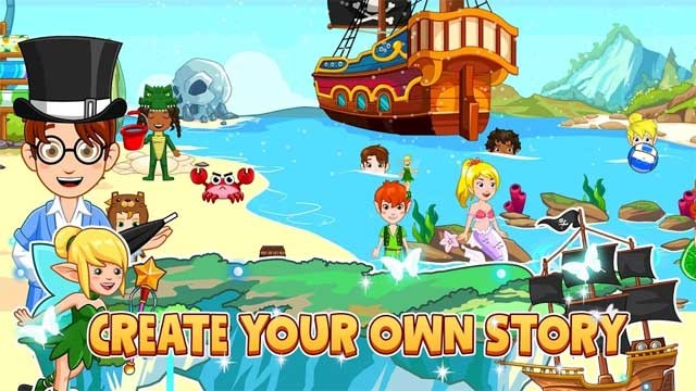 Tạo nên câu chuyện cổ tích của riêng bé trong Wonderland: Peter Pan for Android