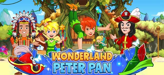 Game bé khám phá xứ sở thần tiên cùng Peter Pan - Wonderland: Peter Pan