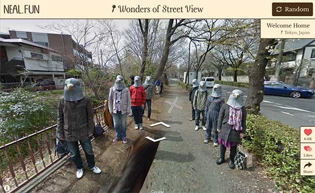 Khám phá thế giới ảnh Google Street View với trang web Wonders of Street View