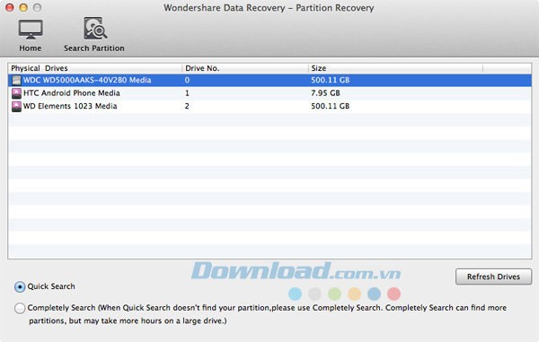 Wondershare Data Recovery for Mac!