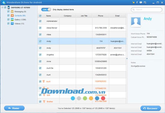 Wondershare Dr.Fone for Android