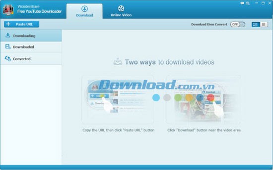 Wondershare Free YouTube Downloader