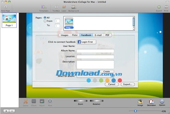 Wondershare iCollage for Mac