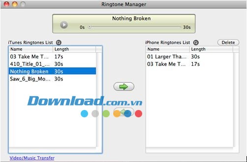 Wondershare iPhone Ringtone Maker for Mac