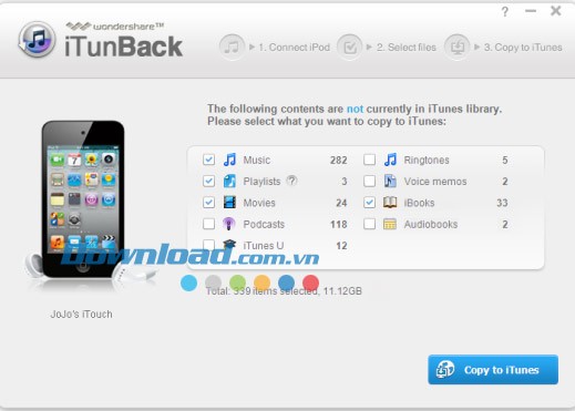 Wondershare iTunBack