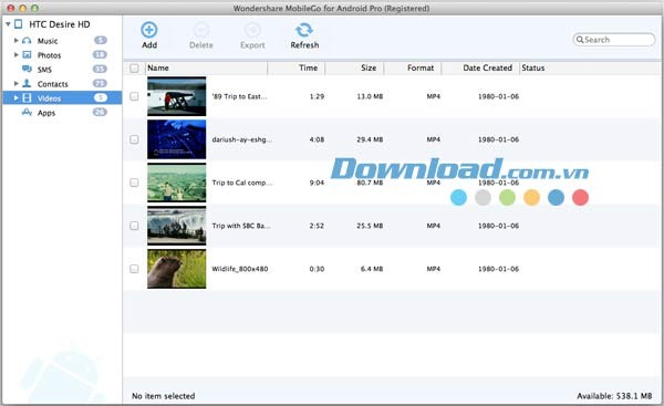 Wondershare MobileGo for Android Pro for Mac