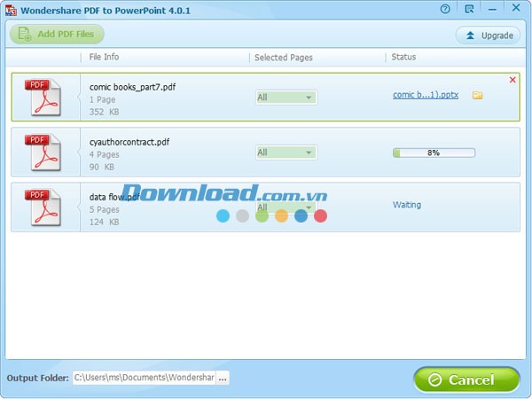 Wondershare PDF to PowerPoint Converter