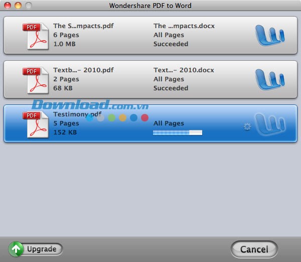 Wondershare PDF to Word for Mac