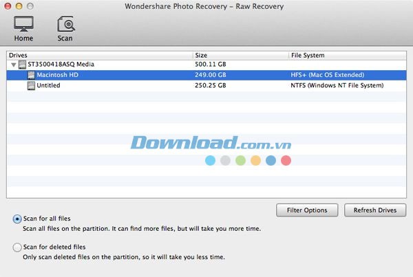 Wondershare Photo Recovery for Mac