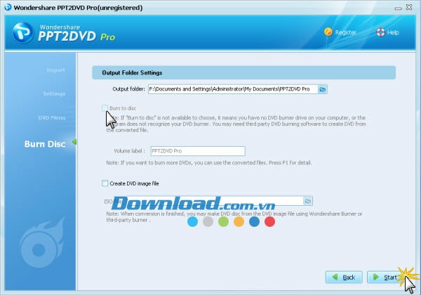 Wondershare PPT2DVD Pro