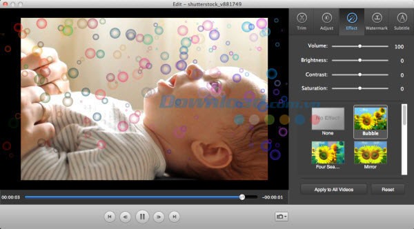 Wondershare Video Converter Pro cho Mac
