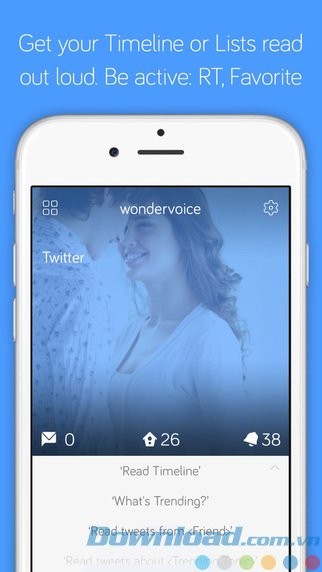 Đọc post từ Facebook và Twitter