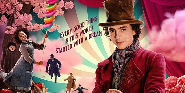 Wonka là bộ phim âm nhạc phiêu lưu thần thoại đầy màu sắc, vui nhộn cho cả gia đình trong dịp Giáng Sinh