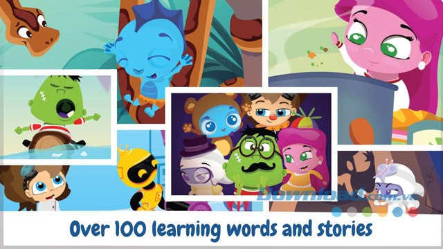 Hơn 100 từ vựng và câu chuyện cho các bé tìm hiểu