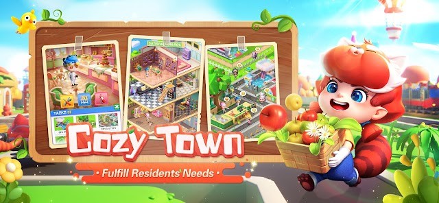 Xây dựng một thị trấn ấm cúng trong game Woo! Topia và đáp ứng mọi nhu cầu của người dân