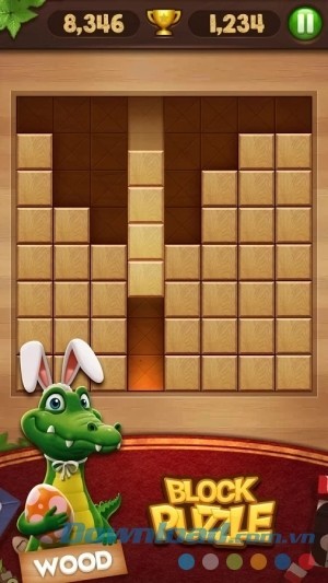 Wood Block Puzzle cho Android rất dễ chơi