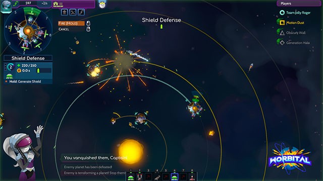 Biến Worbital thành đấu trường hỗn loạn