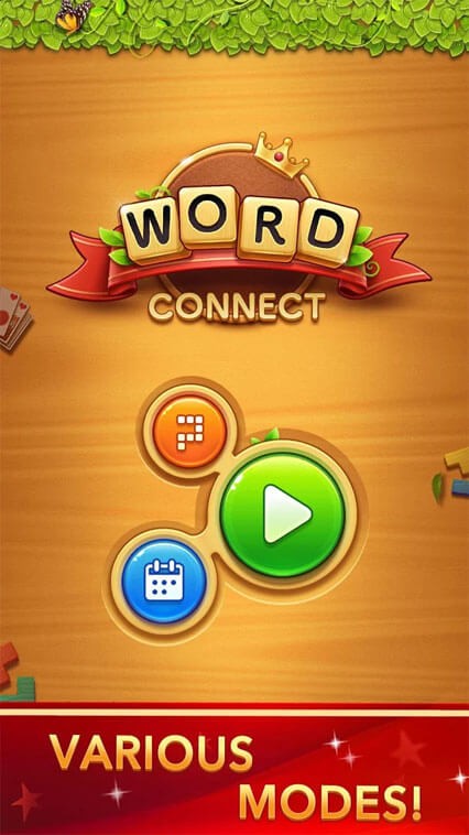 Word Connect cho Android có nhiều chế độ chơi