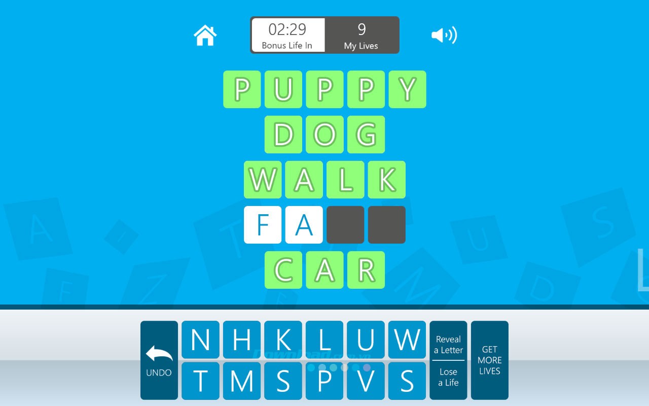 Word Connection gợi ý giúp bạn chữ cái