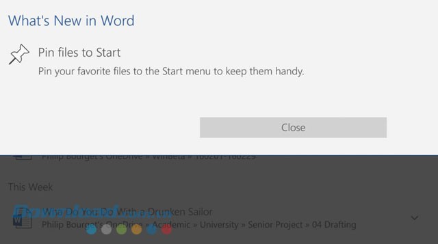 Tính năng mới cập nhật