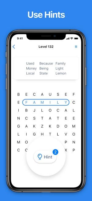 Sử dụng gợi ý để tìm từ mà bạn không thấy