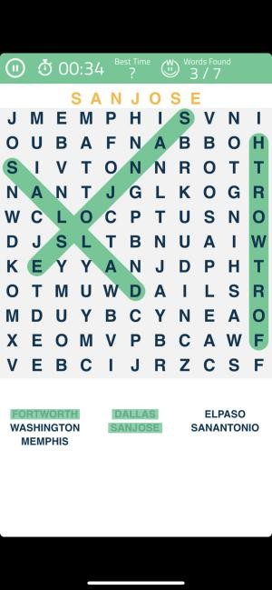 Vuốt để đánh dấu các từ