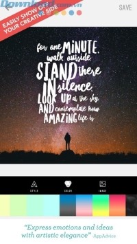 Thể hiện sự sáng tạo của bạn