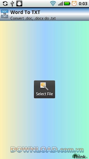 Word To TXT for Android