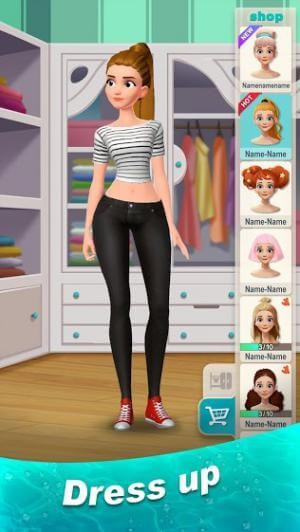 Mặc trang phục cho nhân vật