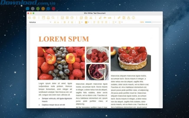 Tạo văn bản theo template có sẵn
