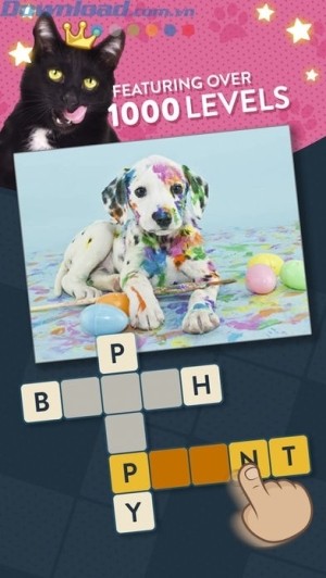Hơn 1000 level giải ô chữ thú vị