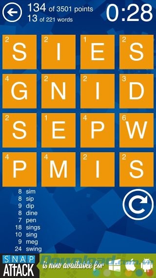 Game ô chữ tiếng Anh