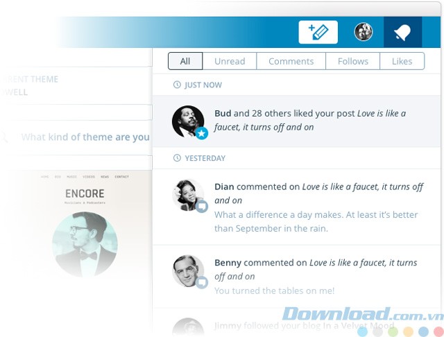 Thông báo thời gian thực