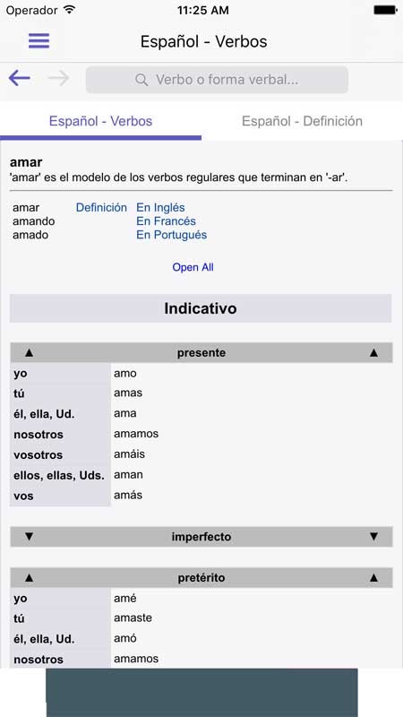WordReference cung cấp định nghĩa, phân loài từ, ví dụ và nhiều thông tin khác về từ vựng
