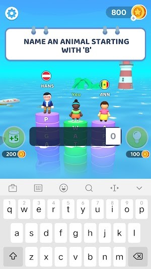 Cố gắng sống sót và cao hơn đối thủ