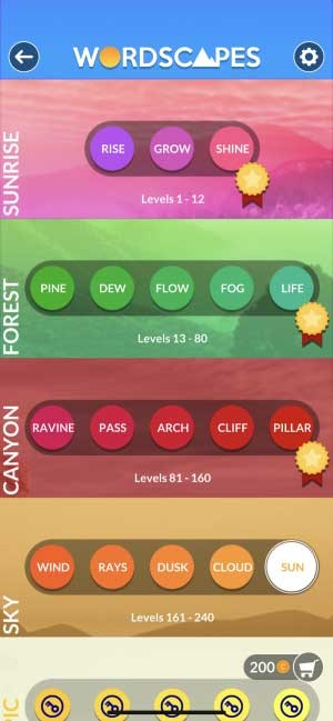 Game có nhiều chủ đề khác nhau