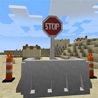 Mod biển báo ngăn làm phiền khi đang thi công - Workings Mod