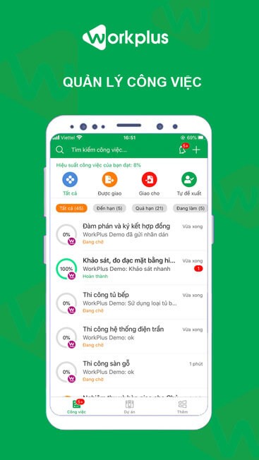 Quản lý công việc