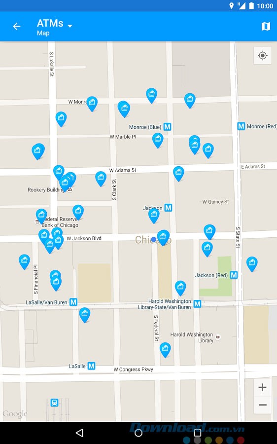 Tìm kiếm cây ATM