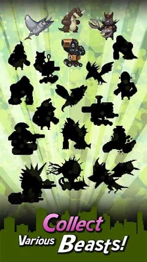 Thu thập vô số quái vật huyền thoại