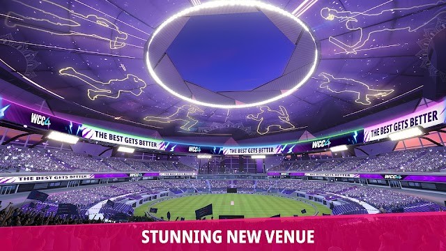 Sân vận động chi tiết, ánh sáng và hoạt ảnh được nâng cấp rõ rệt.