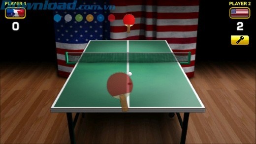 chơi bóng bàn ngay trên iPhone và iPod Touch