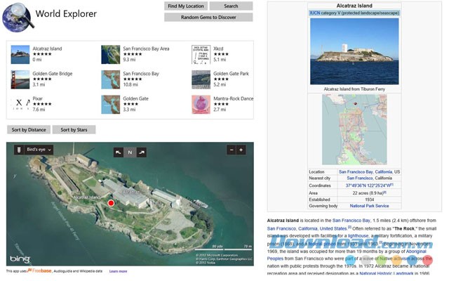 Tìm vị trí chính xác cùng World Explorer
