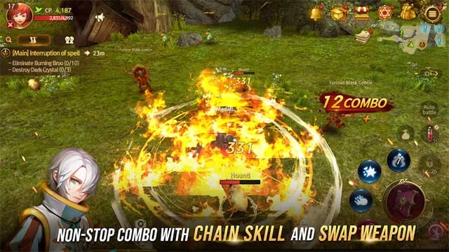 Tùy chỉnh các combo Chain Skill (Kỹ năng Chuỗi) một cách sáng tạo