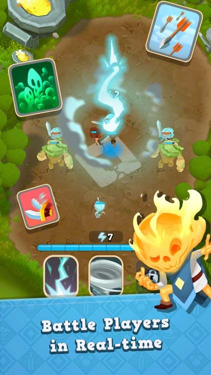 Tham gia cuộc chiến chống lại người chơi khác trong thời gian thực